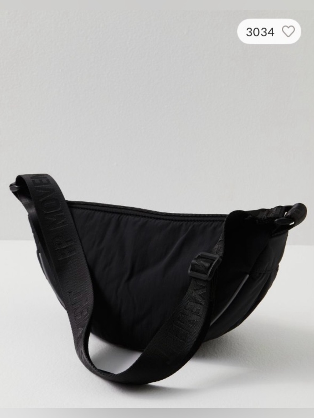 FP Movement by Free People ~ Bulls Eye Sling Bag ~ Black ~ *NWT* - Picture 12 of 15